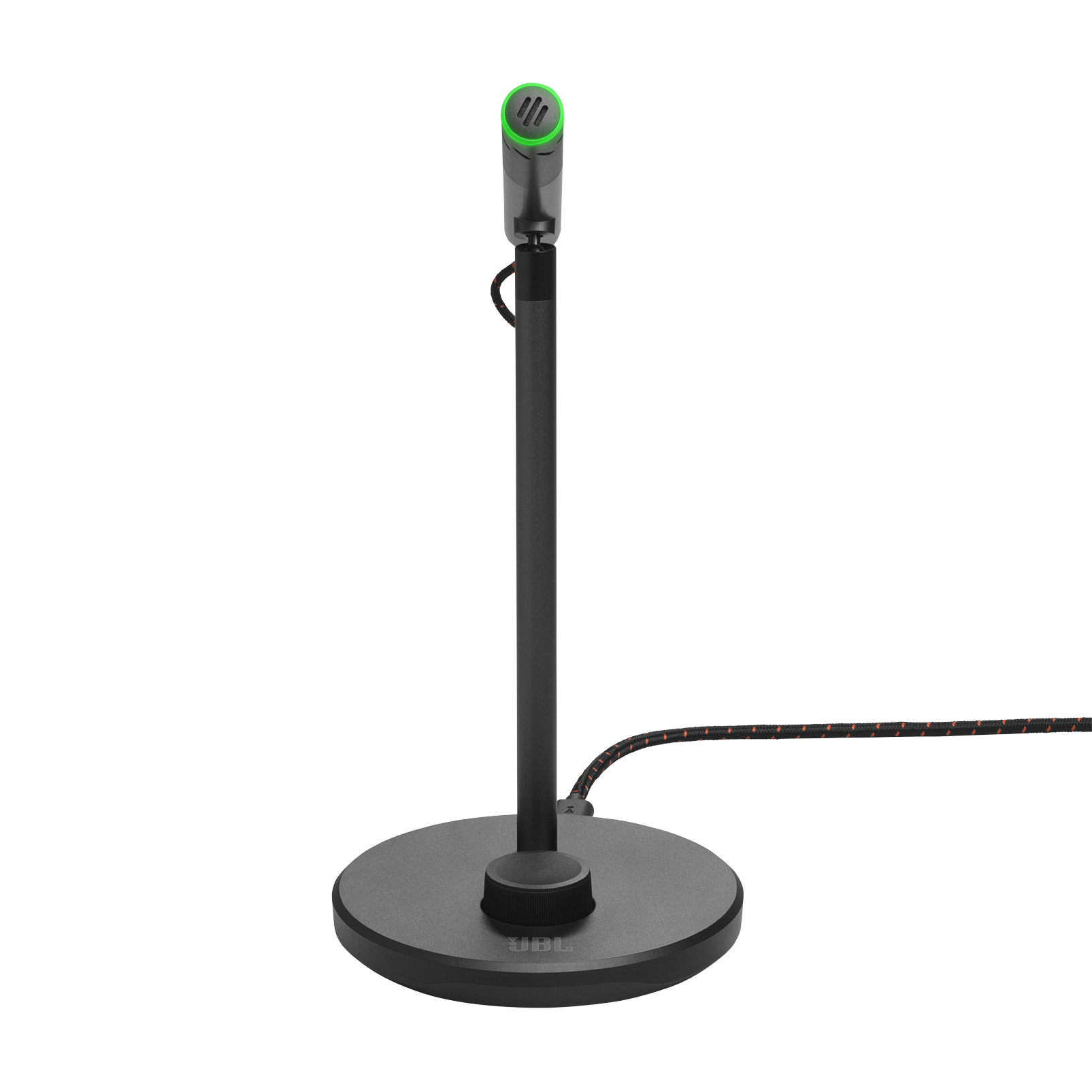 JBL Quantum Stream Talk - Black - USB condenser microphone for streaming, recording and gaming. - Front